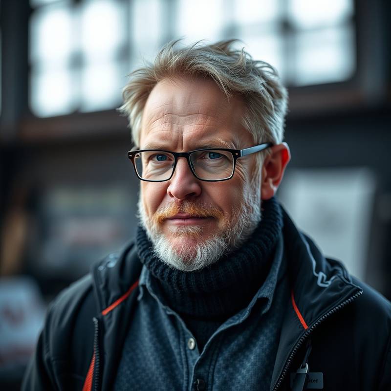 Portrætfoto af Lars Olsen, instruktøren for kurset.